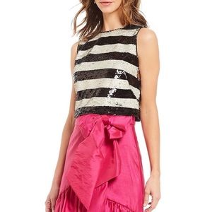 Eliza J Women’s Bow Hi-Low Wrap Skirt Size 12